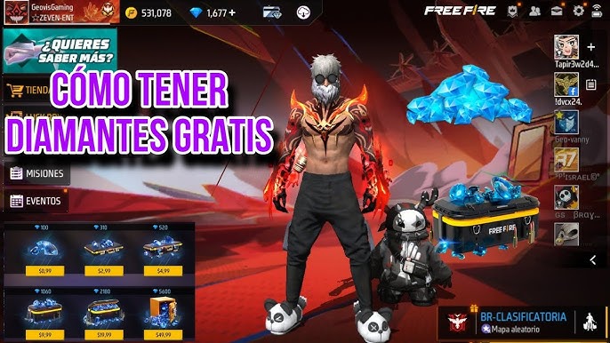 diamantes gratis free fire - Free Fire