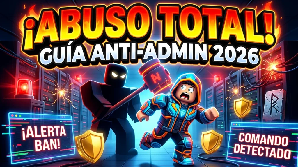 Admin Abuse en Roblox: Qué Es, Cómo Funciona y Cómo Evitar Abusos de Administradores en 2026